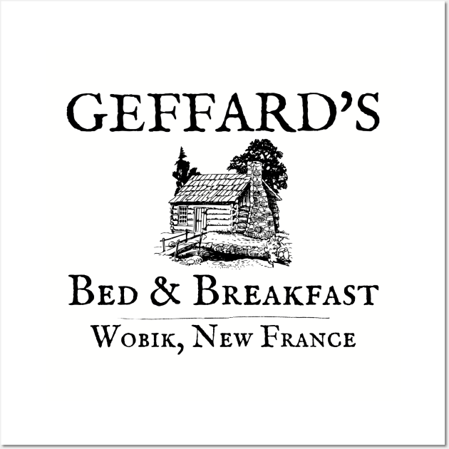 Geffard's Bed and Breakfast Wobik New France Wall Art by MalibuSun
